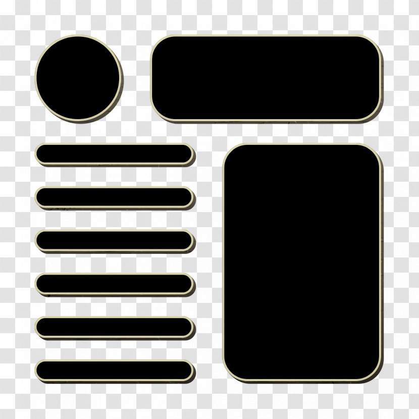 Ui Icon Wireframe Icon Transparent PNG