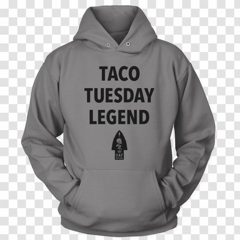 Hoodie T-shirt Bluza Clothing - Outerwear - Taco Tuesday Transparent PNG