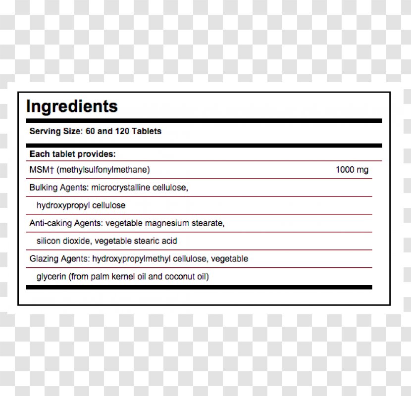 Document Lysine Solgar Inc. Tablet Milligram Transparent PNG