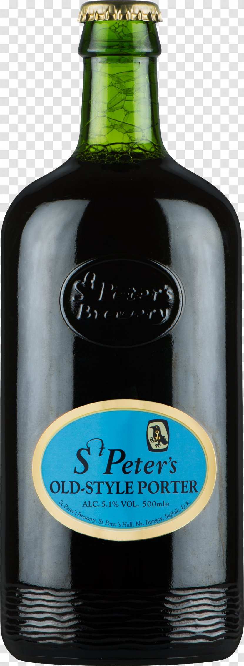 Liqueur Ale Wine Beer Bottle - Saint Peter Transparent PNG