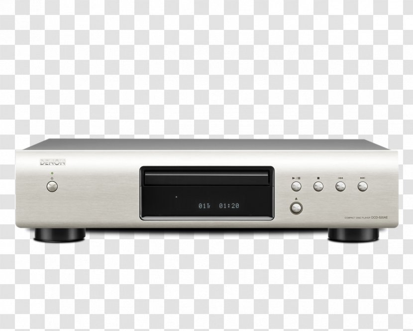 Digital Audio CD Player Super Denon Compact Disc - Receiver - Hi-fi Transparent PNG