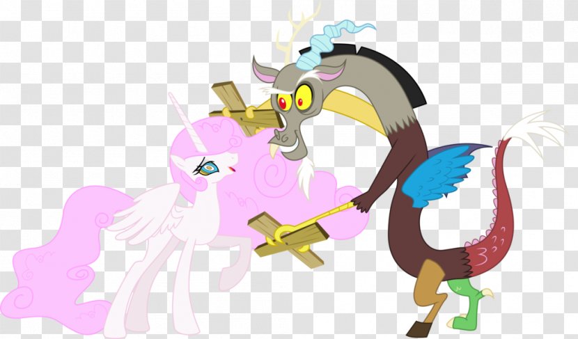 Princess Celestia Horse Discord Luna Twilight Sparkle - Pony Transparent PNG