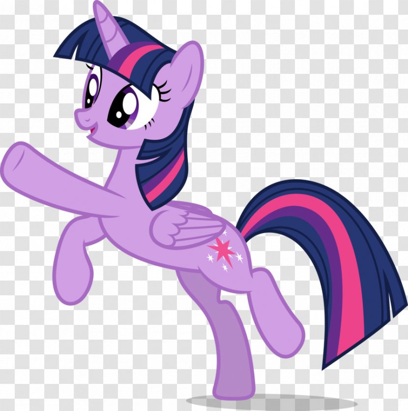 Pony Twilight Sparkle Animation - Silhouette - Vector Transparent PNG