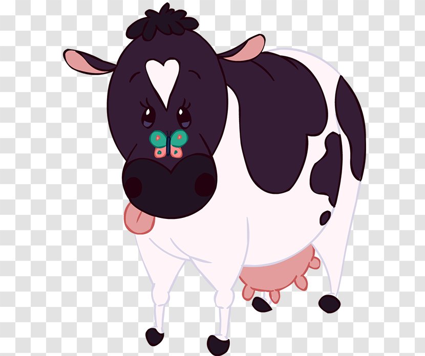 Dairy Cattle Horse Dog Clip Art - Fictional Character Transparent PNG