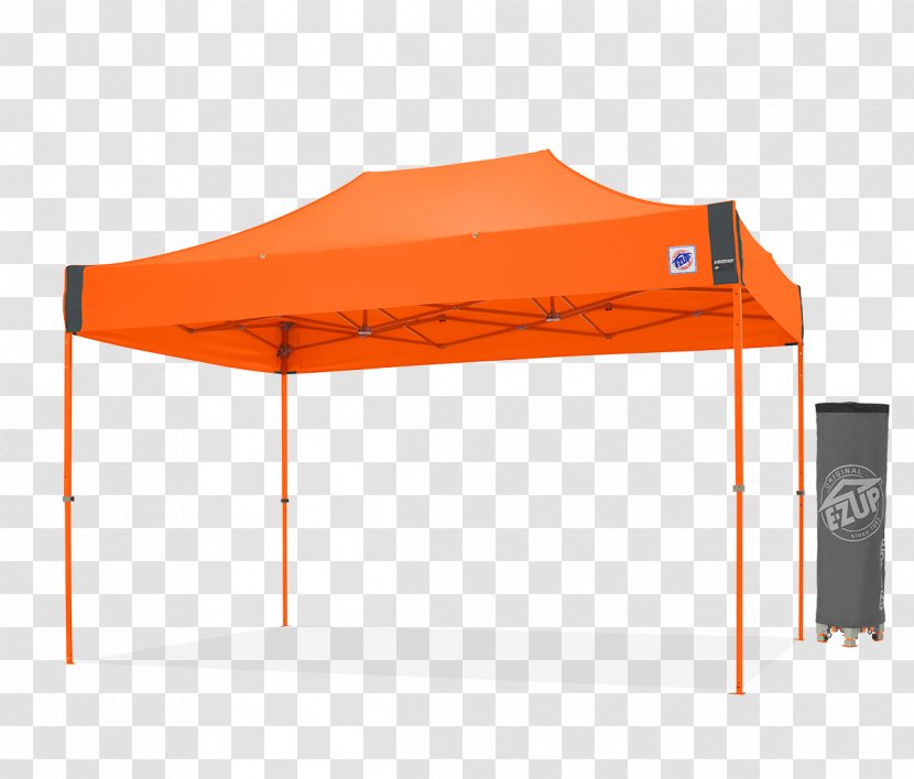 Pop Up Canopy E-Z UP 10 X Ft. Instant Shelter Tent Sr9104Bl Sierra II By 10-Feet - Table - Polaroid Cube Accessories Transparent PNG