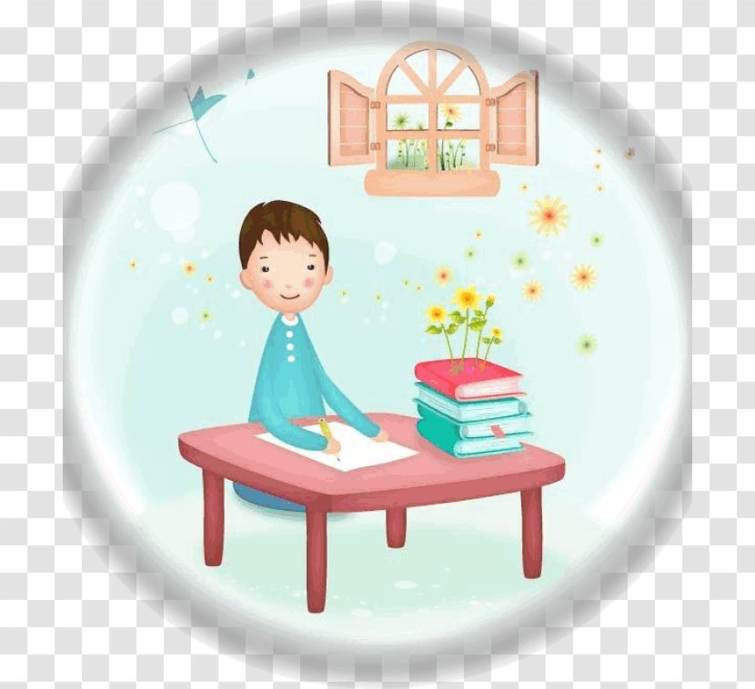 Writing Cartoon - Psd Bed Transparent PNG