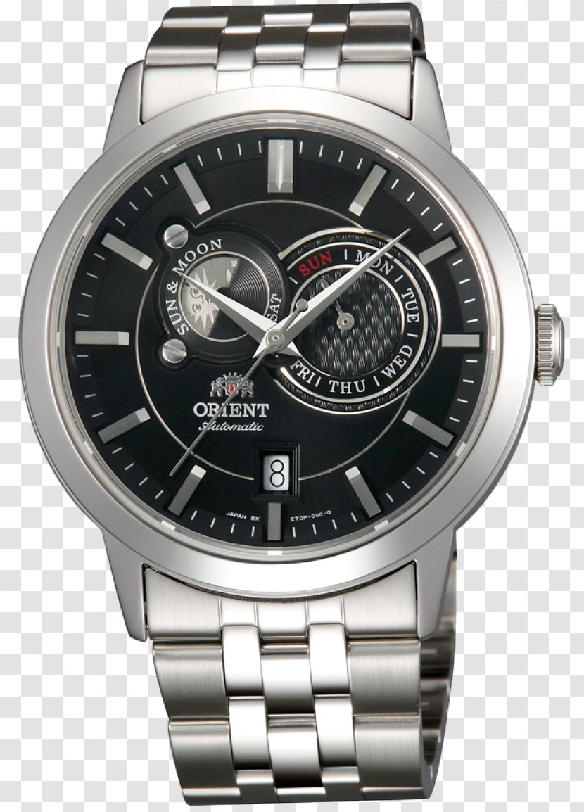 Orient Watch Automatic Gents CLASSIC Sun&Moon FET0P002B Mechanical - Brand - Watches Transparent PNG