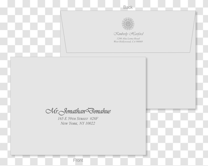 Paper Brand - Envelope Design Transparent PNG