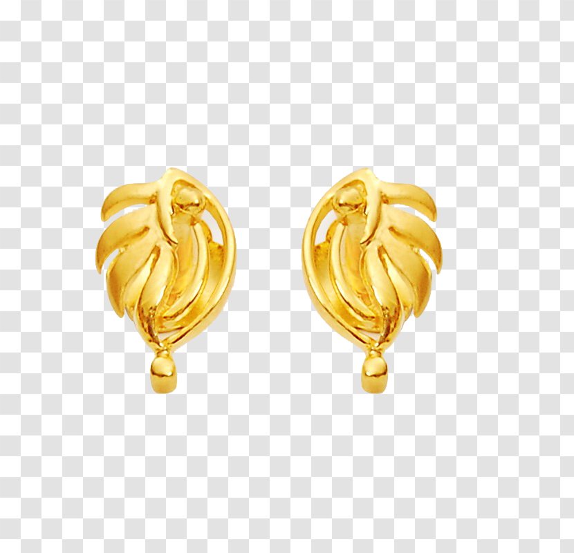 Earring Jewellery Designer Gold - Clothing Transparent PNG