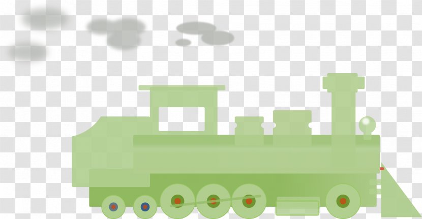 Train Rail Transport Steam Locomotive Clip Art - Toy-train Transparent PNG