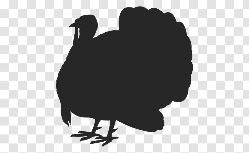 Turkey Meat Jerky Silhouette - Chicken Transparent PNG