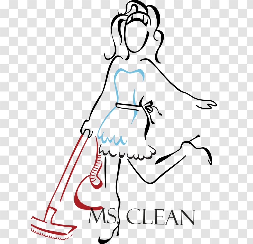 Vacuum Cleaner Clip Art Housekeeping - Watercolor - Woman Transparent PNG