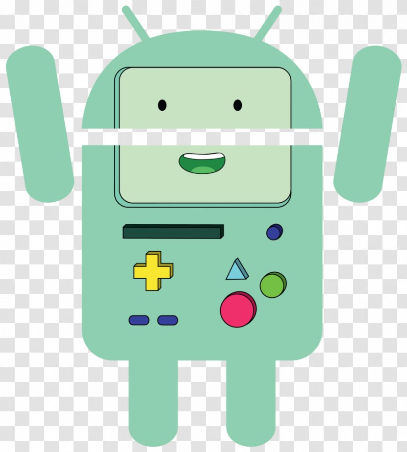 Android Handheld Devices Rooting Mobile Phones - Green - Vector Transparent PNG