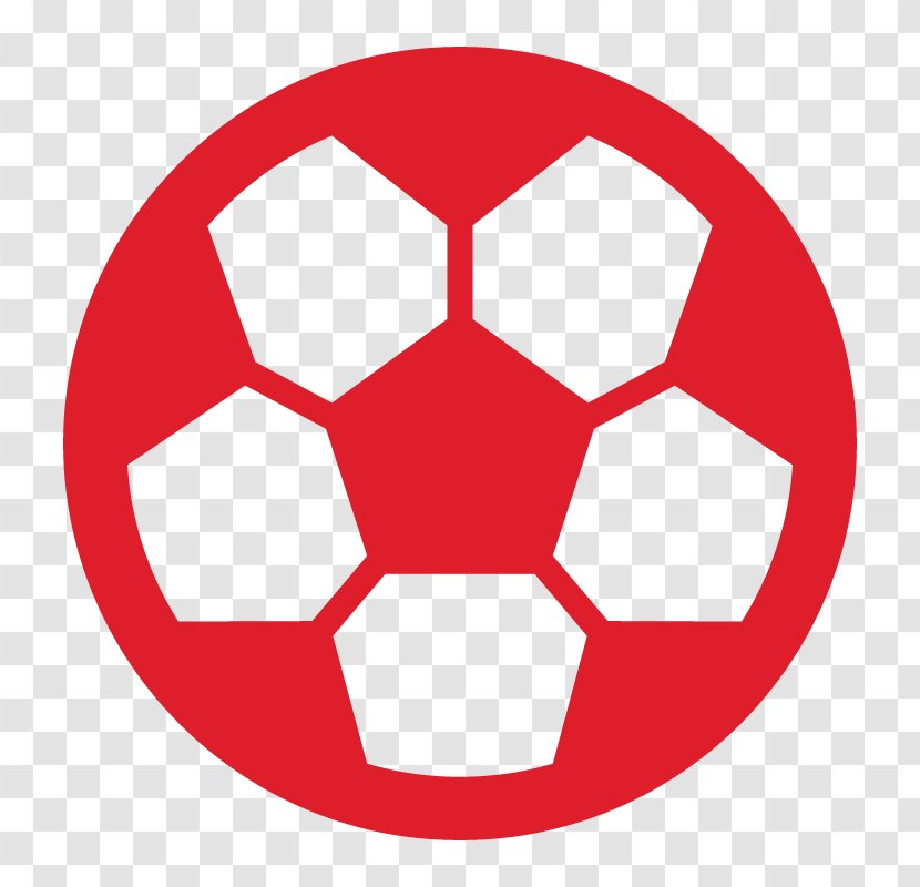 Football Sport - Red - Ball Transparent PNG