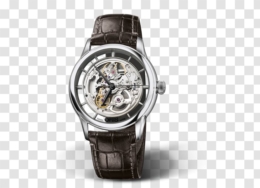 Oris Artelier Skeleton Watch Jewellery - Strap Transparent PNG