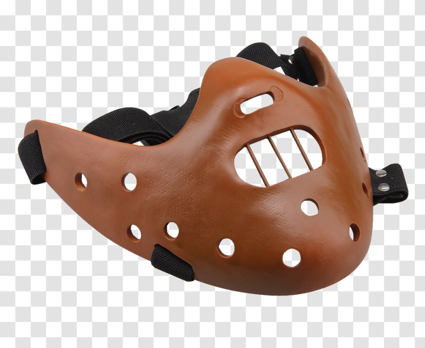 Hannibal Lecter Mask Film Character - Strap - Silence Lambs Transparent PNG