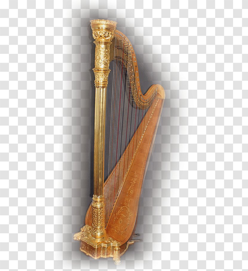 Lemelerveld Celtic Harp Musical Instruments Konghou - Flower Transparent PNG