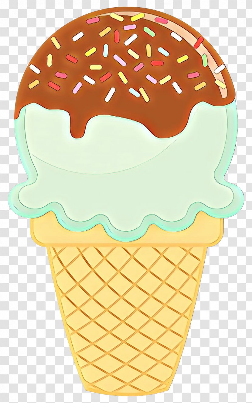 Ice Cream Cones Milkshake Sundae - Cuisine Transparent PNG