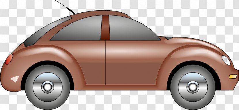 Sports Car Volkswagen Beetle Clip Art Openclipart - Mid Size Transparent PNG