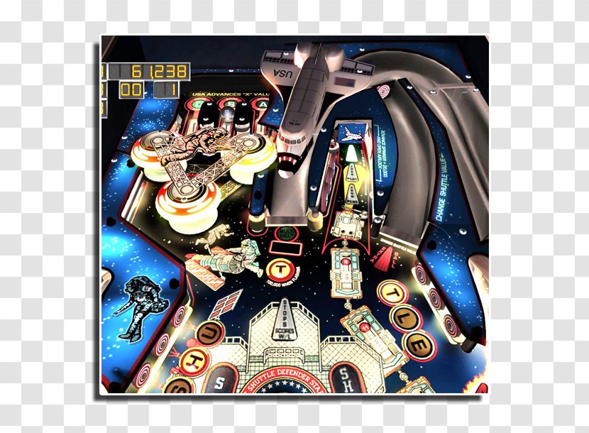 The Pinball Arcade Space Shuttle Putty Squad PlayStation 4 - Games - Flippers Transparent PNG