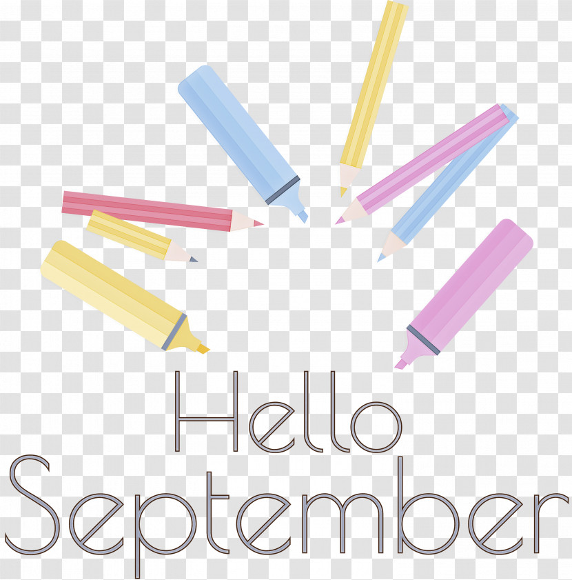 Hello September September Transparent PNG