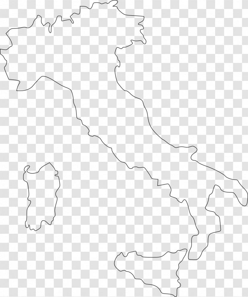 Italy Map Clip Art - Royaltyfree Transparent PNG