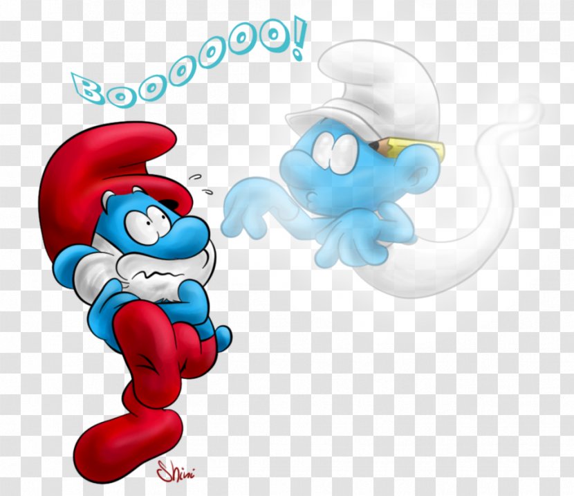 Papa Smurf Smurfette Handy Hefty Grouchy - Organism Transparent PNG