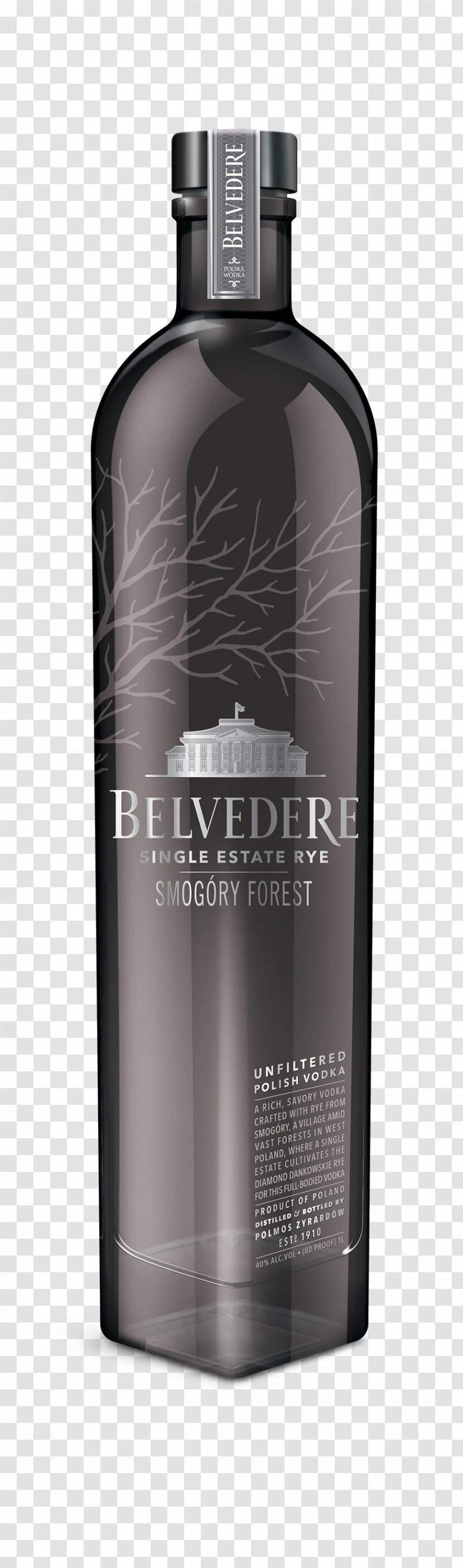 Belvedere Vodka Wine Smogóry Distilled Beverage - Food Transparent PNG