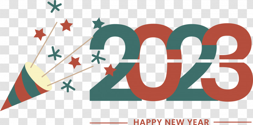 2023 New Year Transparent PNG