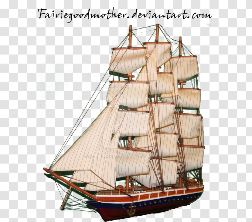 Tall Ship Clipper Watercraft Sail - Bomb Vessel Transparent PNG