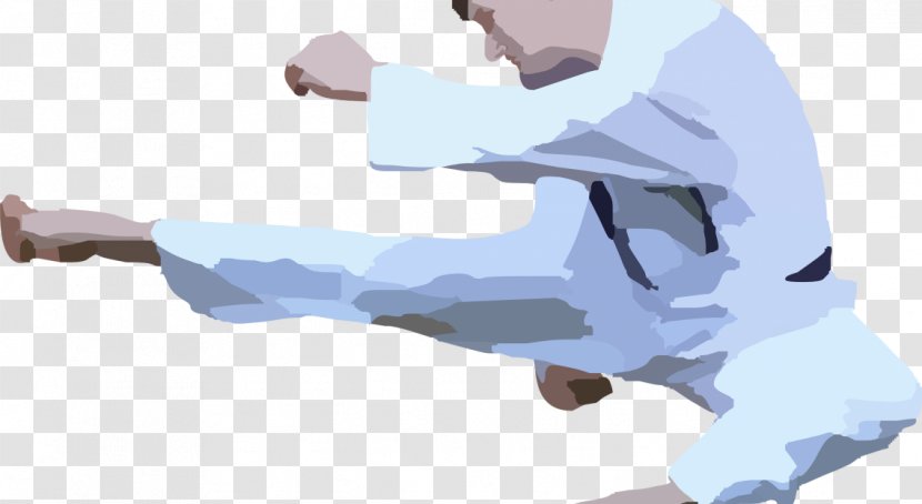 Karate Japanese Martial Arts Aikido Kick - Watercolor Transparent PNG