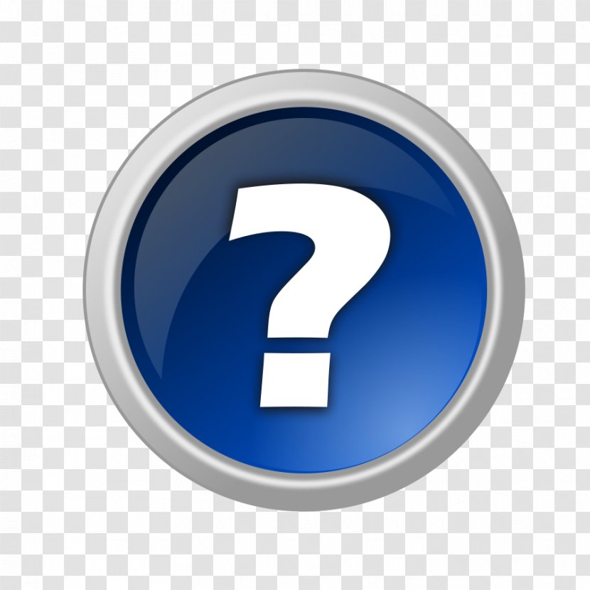 Button Question Mark Clip Art - Exclamation - Information Transparent PNG