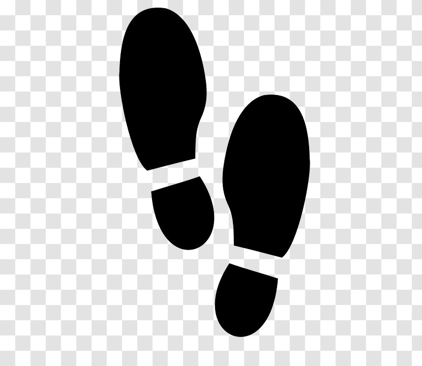 Footprint Shoe Sneakers Clip Art - Barefoot - Foot Transparent PNG