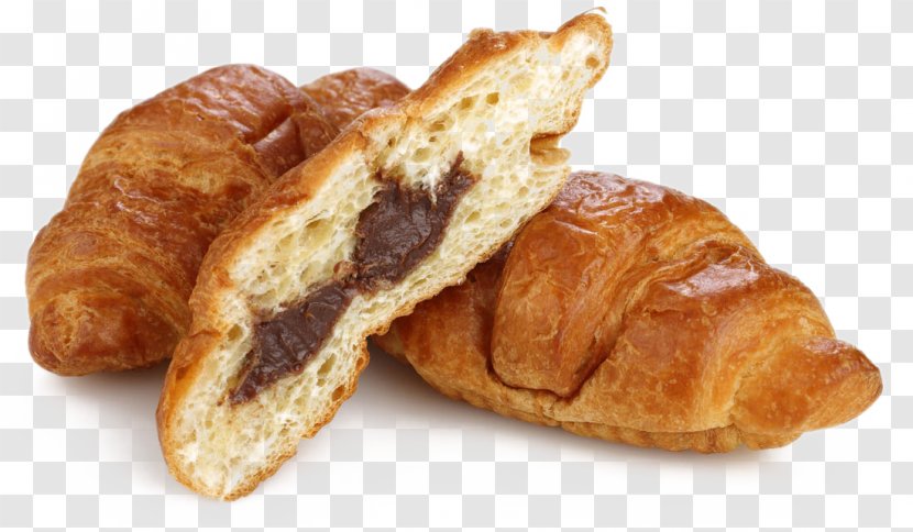 Croissant Coffee Danish Pastry Pain Au Chocolat Viennoiserie - Delicious Croissants Transparent PNG