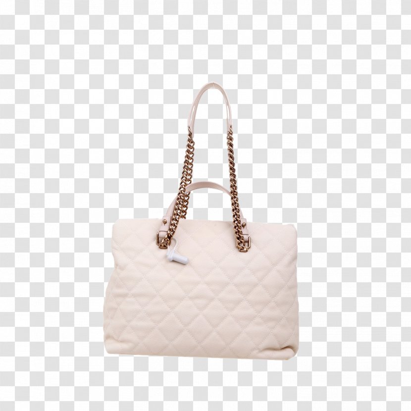 Tote Bag Leather Messenger White - Shoulder - CHANEL Chanel Transparent PNG
