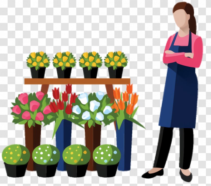 Flowers Background - Flowerpot - Bouquet Cut Transparent PNG