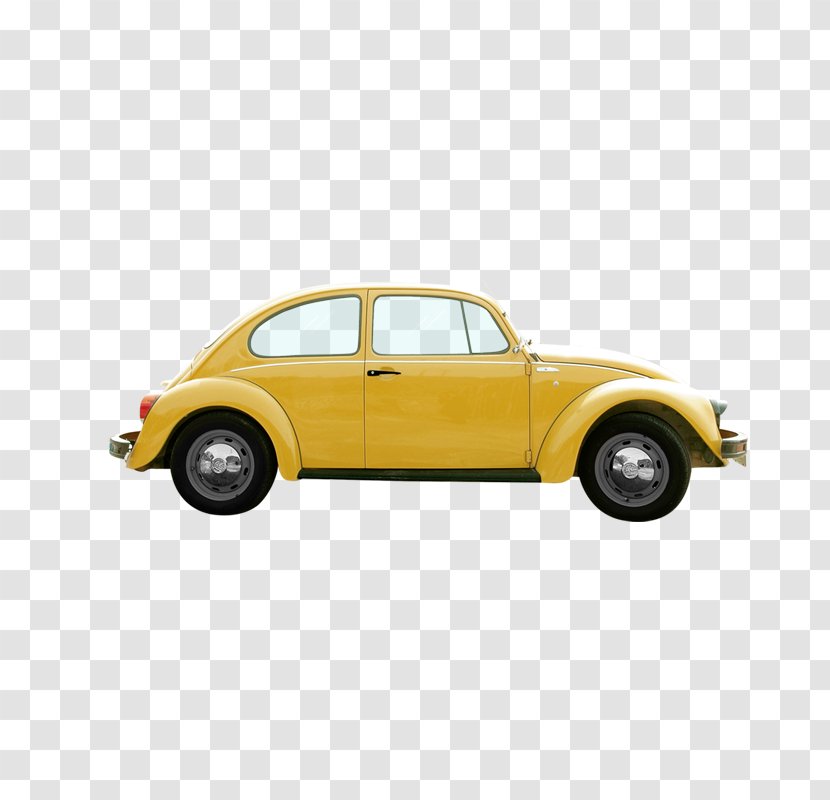 Model Car Volkswagen Beetle Automotive Design Sedan - Bumper Transparent PNG