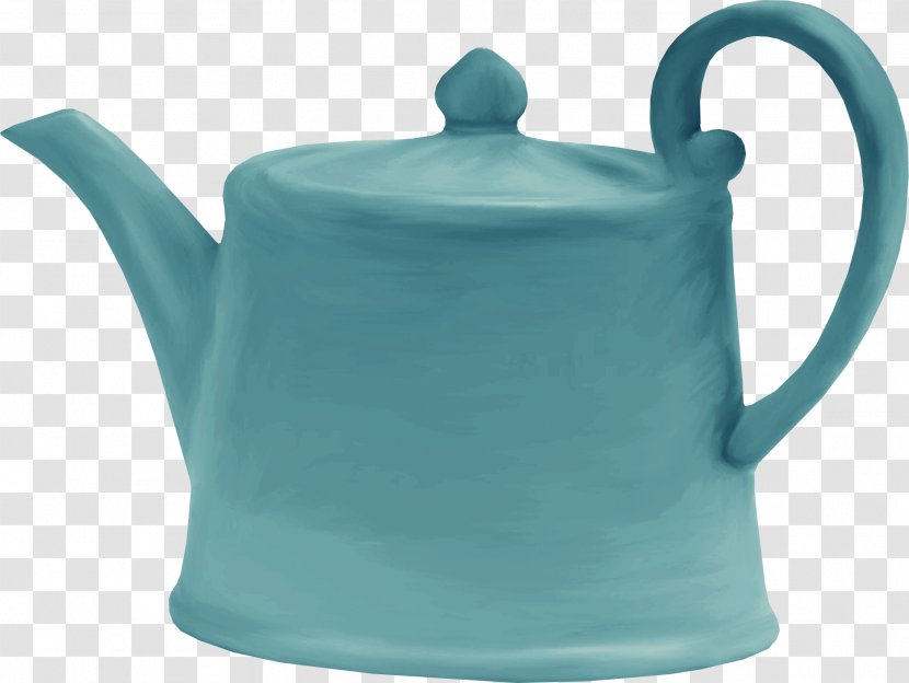 Green Tea Teapot Kettle Transparent PNG