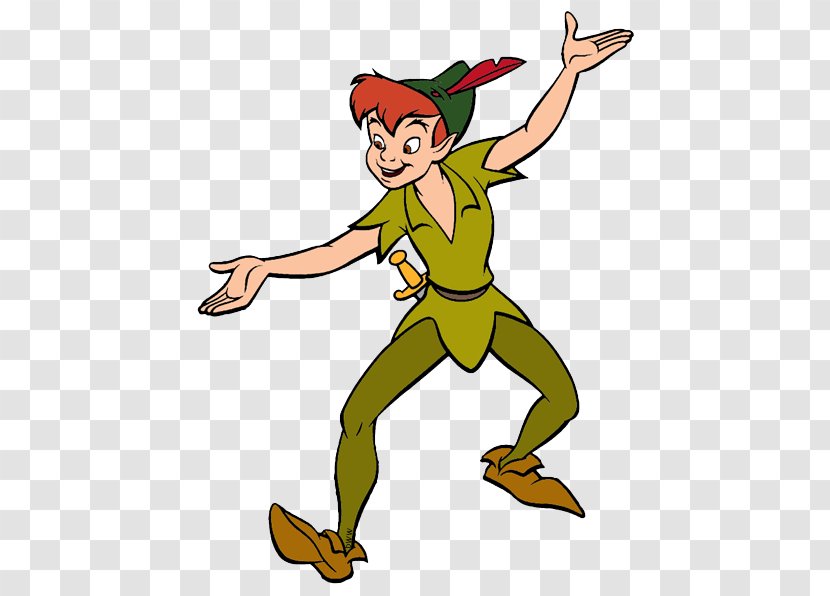 Peter Pan And Wendy Tinker Bell Captain Hook Darling - Cartoon Transparent PNG