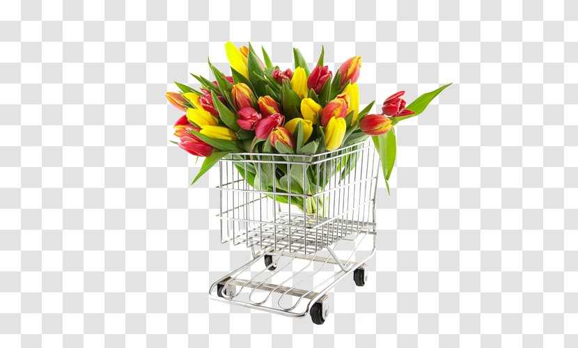 Flower Bouquet Tulip Aalsmeer Auction Nosegay - Happy Women's Day Transparent PNG