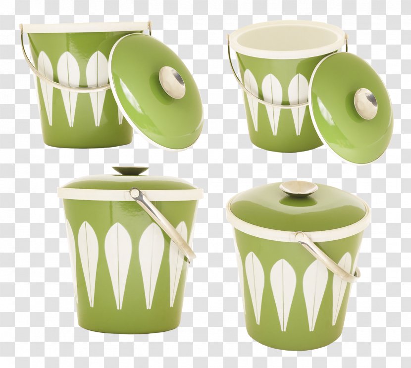 Bucket Ceramic Flowerpot Clip Art - Lid - Ecowater Lin Transparent PNG