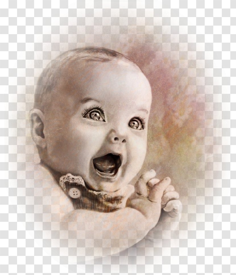 Drawing Artist Portrait DeviantArt - Face - Baby Sad Transparent PNG