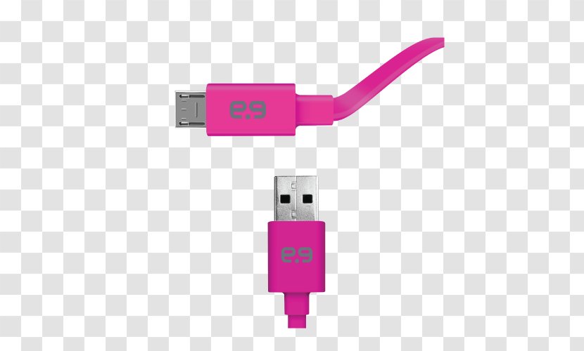 Battery Charger Micro-USB Electrical Cable Ribbon - Handheld Devices - Micro Usb Transparent PNG