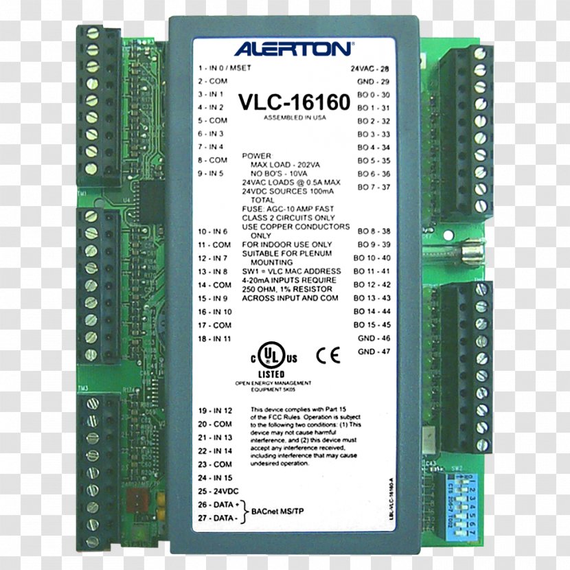 Microcontroller Alerton Direct Digital Control System Automation - Semiconductor - Ink Line Material Transparent PNG