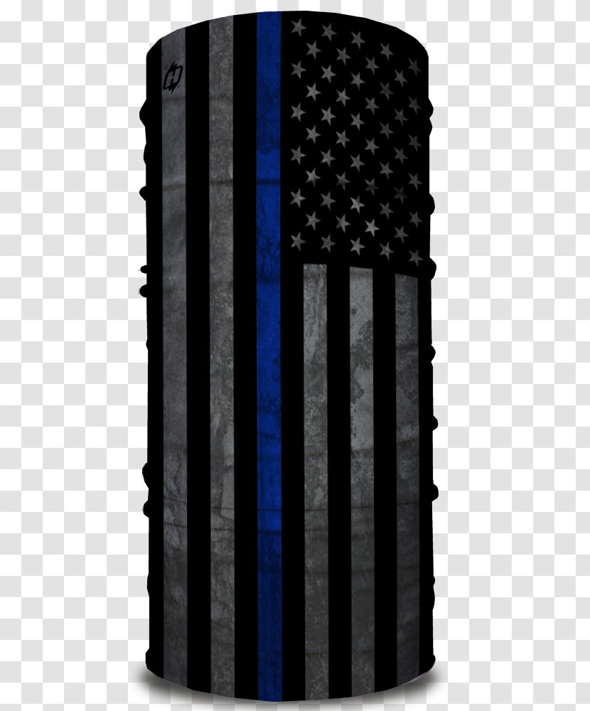 Kerchief Flag Of The United States Motorcycle Mask - Thin Blue Line Transparent PNG