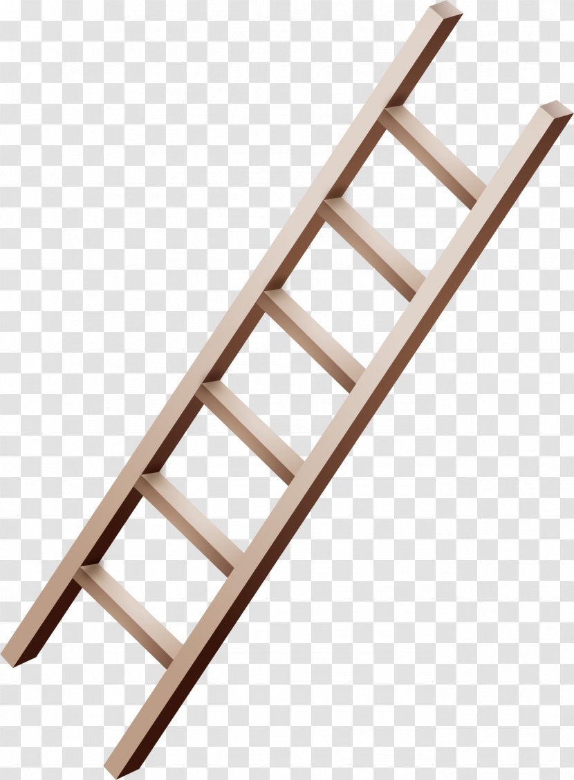 Wood Ladder - Transparency And Translucency - Vector Material Transparent PNG