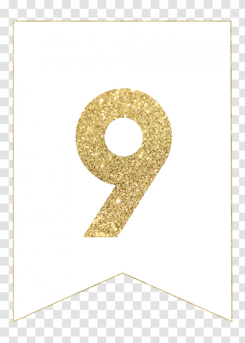 Letter Alphabet Gold Paper Font Transparent PNG