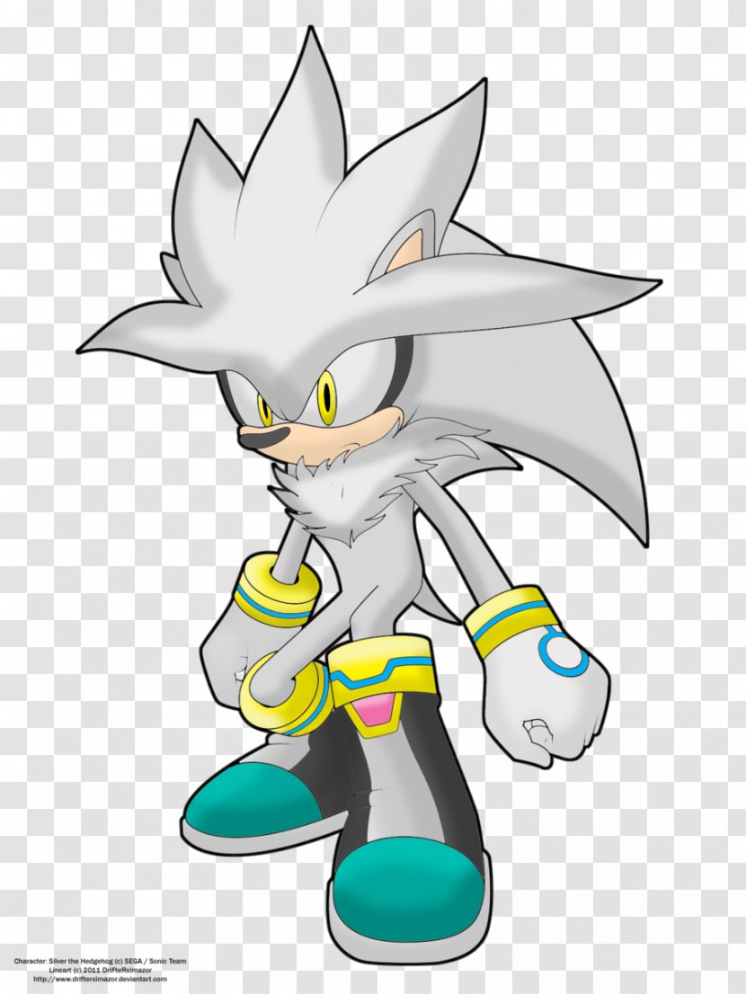 Sonic The Hedgehog Free Riders Silver - Mammal Transparent PNG