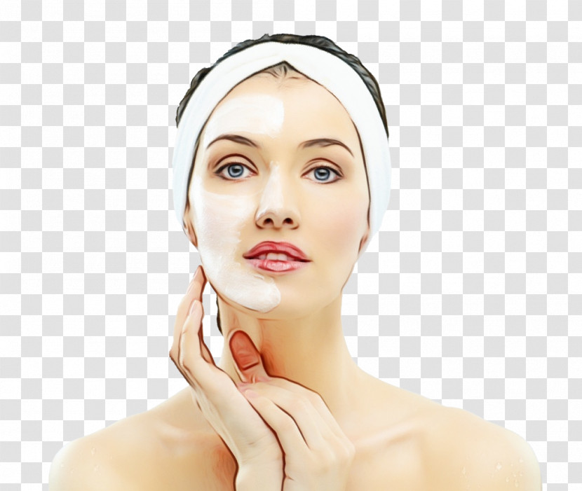 Face Skin Forehead Chin Eyebrow Transparent PNG