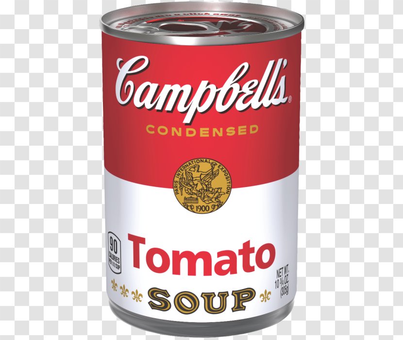Campbell's Soup Cans Condensed Tomato Tin Can Campbell Company - Logo - Chicken Transparent PNG